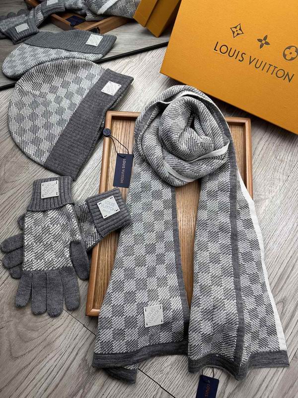 LV Scarf Hat Gloves 10 (2) 2311474