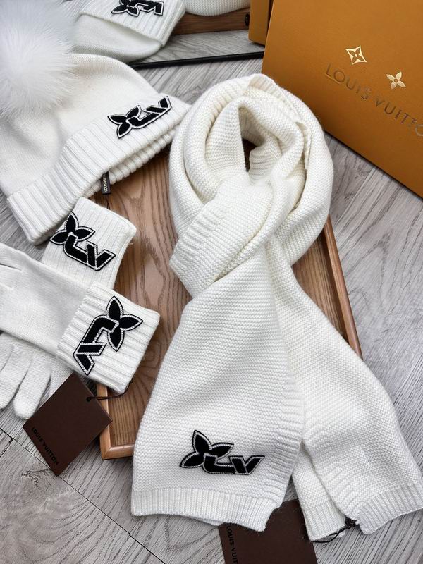 LV scarf hat Gloves 01 (4) 2311347