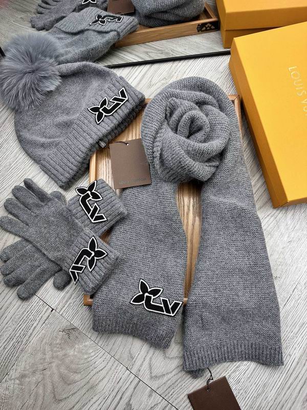 LV scarf hat Gloves 01 (51) 2311392