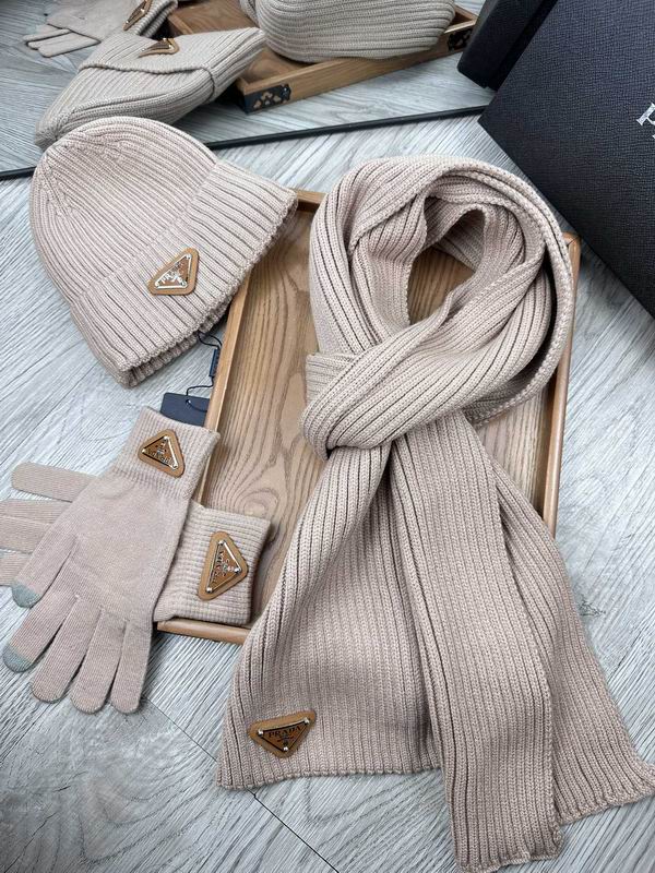 Prada Scarf Hat Gloves dx (9) 2316391