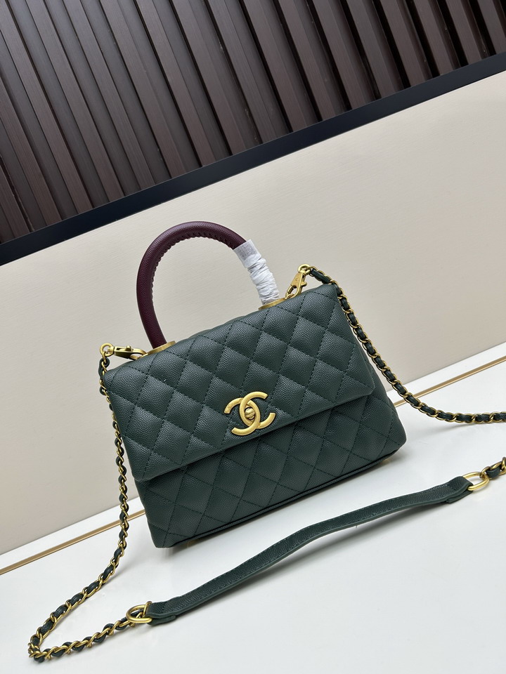 Chanel handle 2402 22x15x8cm jj11 1958424
