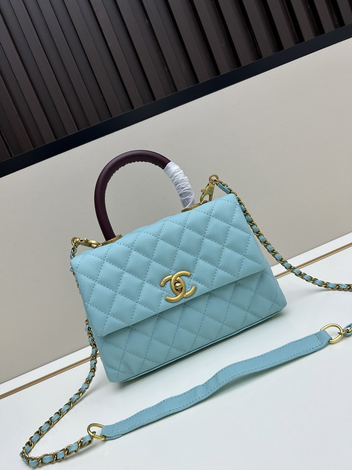 Chanel handle 2402 22x15x8cm jj1 1958416