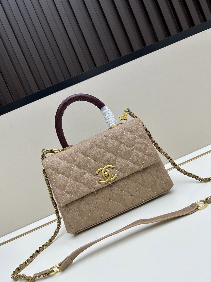 Chanel handle 2402 22x15x8cm jj21 1958432