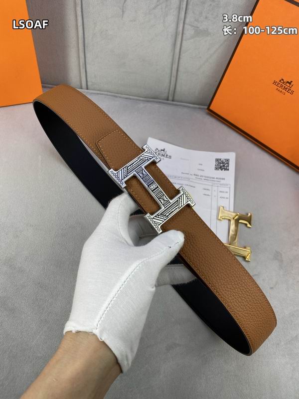 Hermes belt 38mmX100 125cm 8L (68) 3204236