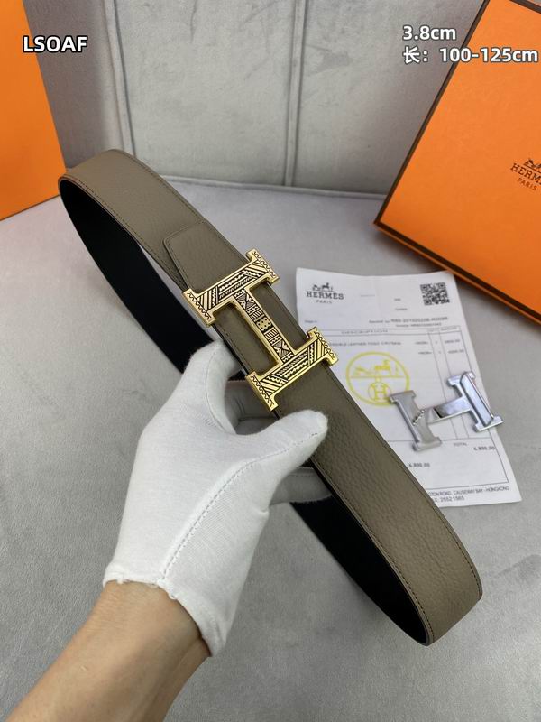 Hermes belt 38mmX100 125cm 8L (75) 3204243