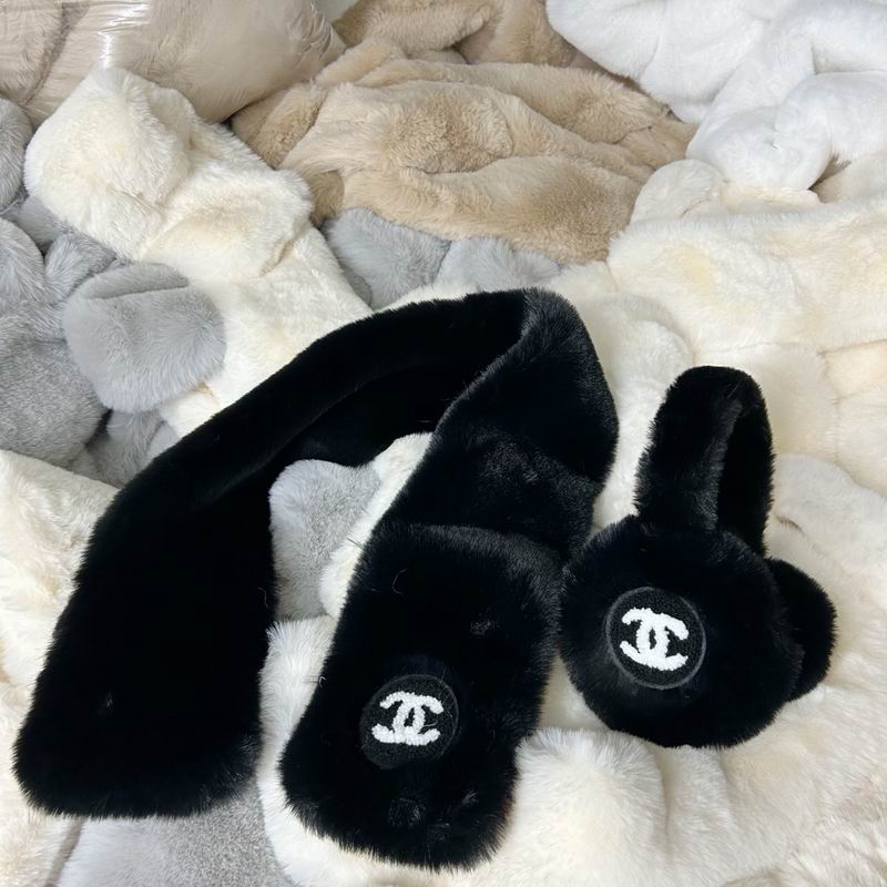 Chanel Scarf earmuff dx (185) 3302163