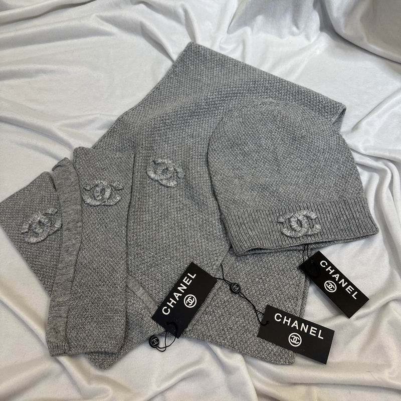 Chanel Scarf hat Gloves (148) 3250950