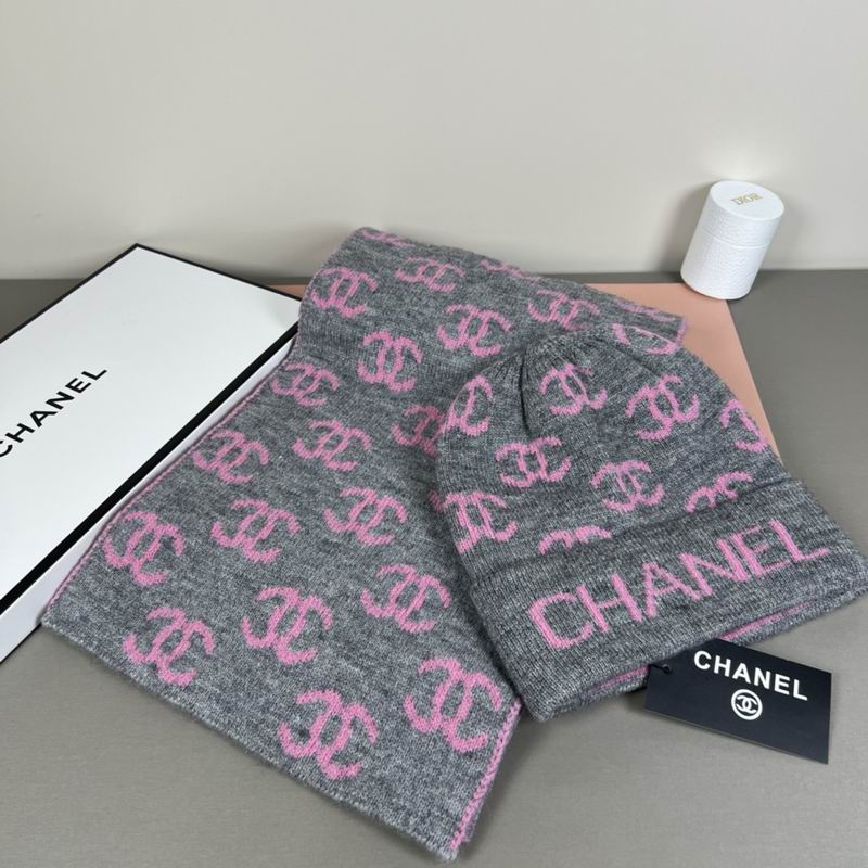 Chanel scarf hat dx (70) 3293125