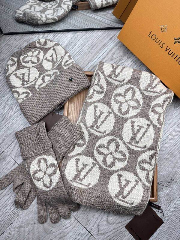 LV Scarf Hat Gloves hm (22) 3339146