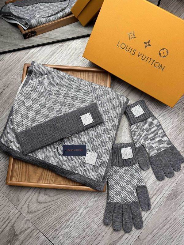 LV Scarf Hat Gloves hm (31) 3339137